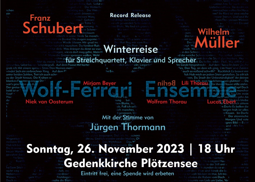 Winterreise - Record Release Konzert Plötzensee