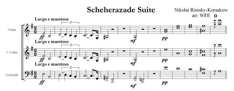 Rimsky-Korsakow  - Scheherazade