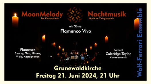 MoonMelody Juni 2024 Flamenco Vivo - Samuel Colerdige-Taylor