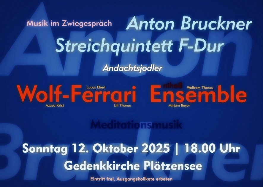 Bruckner Streichquintett Pltzensee