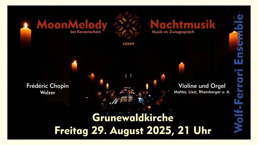 MoonMelody CXXXIV Chopin-Walzer - Violine und Orgel
